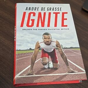 Ignite by Andre De Grasse Hardcover Sports Inspiration Book